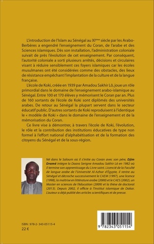 L'enseignement arabo-islamique au Sénégal. Le daara de Koki