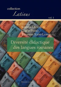 Diversité didactique des langues romanes