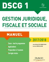 Gestion juridique, fiscale et sociale DSCG 1