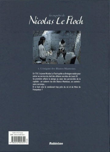 Les enquêtes de Nicolas Le Floch Tome 1 L'énigme des Blancs-Manteaux