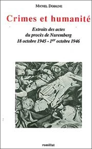 Crimes et humanité