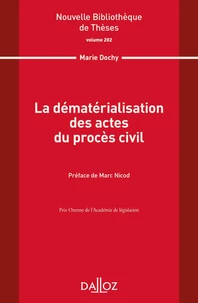 La dématérialisation des actes du procès civil