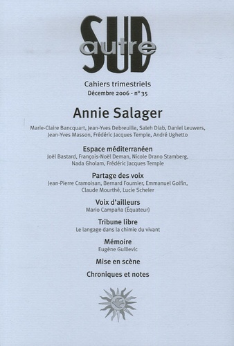  Collectif - Autre Sud N° 35, Décembre 2006 : Annie Salager.