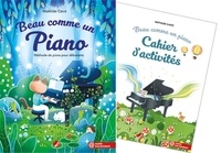 Mathilde Carré - Beau comme un piano - 2 volumes : Méthode de piano pour débutants + Cahier d'activités.