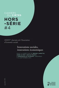 Innovations sociales, innovations économiques
