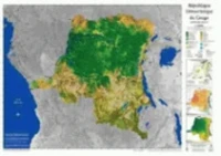 Carte de l'occupation du sol de la République démocratique du Congo (RDC)