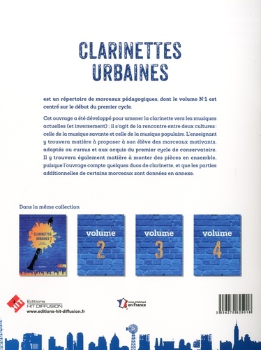 Clarinettes urbaines. Volume 1