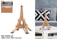  Sud trading - Déco carton 3D grand modèle tour Eiffel.