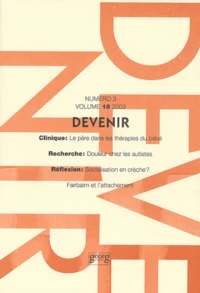 Devenir Volume 15 N° 3/2003
