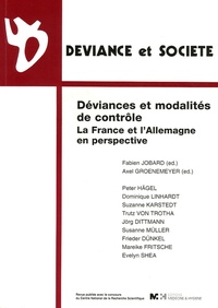  JOBARD FABIEN/G - Déviance et Société Volume 29 N° 3 : Déviances et modalités de contrôle - La France et l'Allemagne en perspective.
