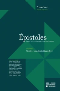 Contre-transfert et transfert
