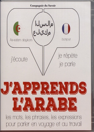 J'apprends l'arabe  avec 1 CD audio MP3