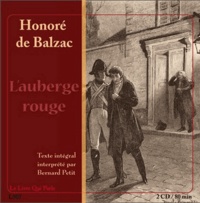 Honoré de Balzac - L'auberge rouge. 2 CD audio