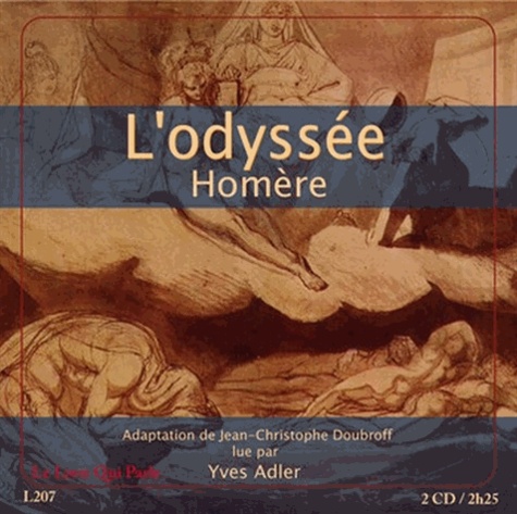  Homère - L'Odyssée. 2 CD audio