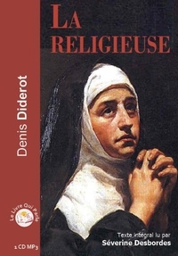 Denis Diderot - La religieuse. 1 CD audio MP3