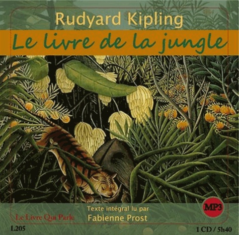 Le livre de la jungle  avec 1 CD audio MP3