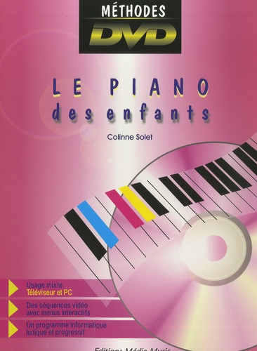Colinne Solet et Francis Durand - Le Piano des Enfants. 1 DVD