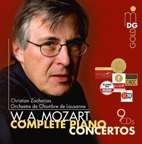  Socadisc - Mozart - Intégrale des concertos pour piano. 1 CD audio