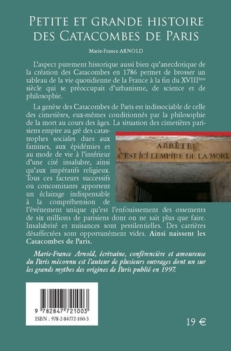 Petite et grande histoire des catacombes de Paris