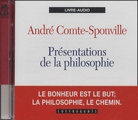 André Comte-Sponville - Présentations de la philosophie - 2 CD audio.