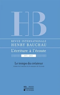 Le temps du créateur