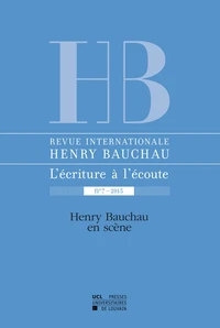 Henry Bauchau en scène