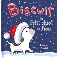 Biscuit, le petit chiot de noël
