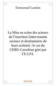 La Mise en scène des acteurs de l'insertion (intervenants sociaux et destinataires de leurs actions