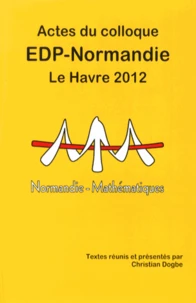 Actes du colloque EDP-Normandie Le Havre 2012