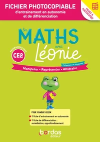 Les Maths avec Léonie - CE2 - 2026 - Fichier à photocopier d'entrainement en autonomie et de différenciation