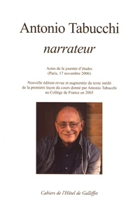 Antonio Tabucchi narrateur