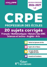 Français, mathématiques, histoire-géo-EMC, sciences et techno, anglais, arts