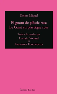 Le gant de plastique rose