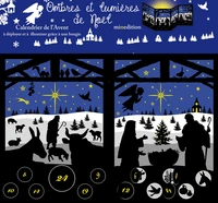 Calendrier de l'Avent Ombres et Lumière de Noël