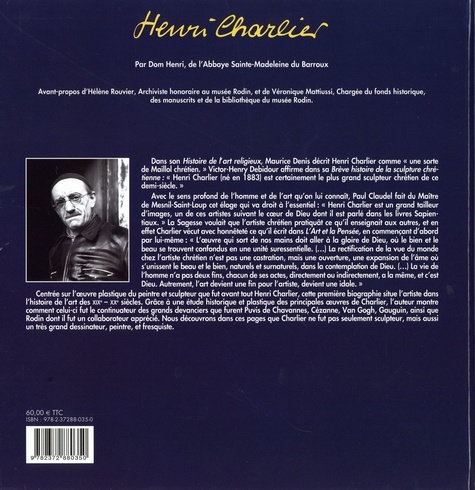 Henri Charlier. Peintre et Sculpteur 1883-1975  édition revue et corrigée