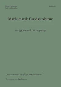 Mathematik für das Abitur
