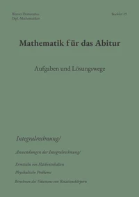 Mathematik für das Abitur