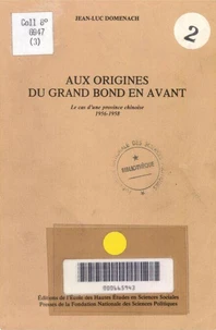 Aux origines du grand bond en avant