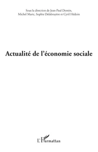 Actualité de l'économie sociale