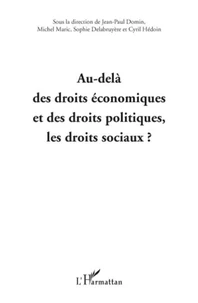 Au-delà des droits économiques et des droits politiques, les droits sociaux ?