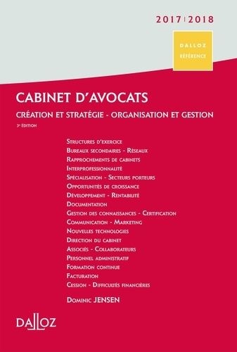 Dominic Jensen et Laurence Dupuis - Cabinet d'avocats - Création et stratégie, organisation et gestion.