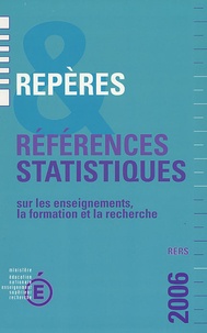 Dominique Allain et François Ancel - Répères et références statistiques sur les enseignements, la formation et la recherche.