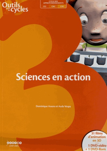 Dominique Assens et Aude Vespa - Sciences en action. 2 DVD