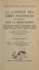 Le conflit des idées politiques en France sous la Restauration. Thèse pour le Doctorat présentée à la Faculté de droit de l'Université de Paris le 12 janvier 1950