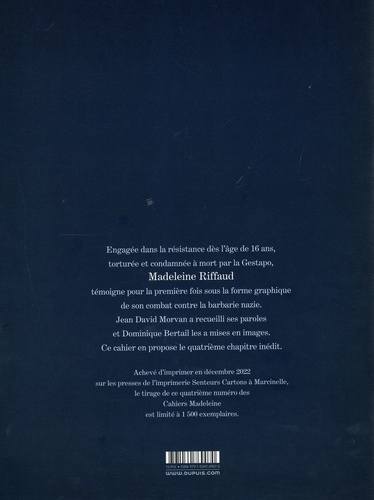 Cahiers Madeleine Tome 4 -  -  Edition limitée