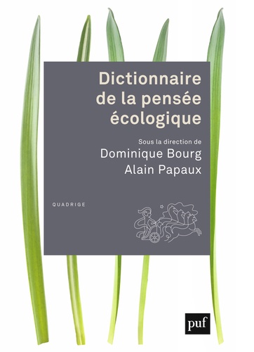 Dictionnaire de la pensée écologique
