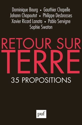 Retour sur Terre. 35 propositions