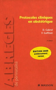 Protocoles cliniques en obstétrique