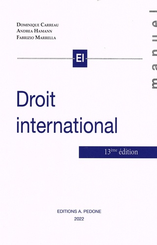 Droit international 13e édition