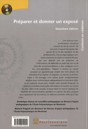 Préparer et donner un exposé 2e édition -  avec 1 Cédérom